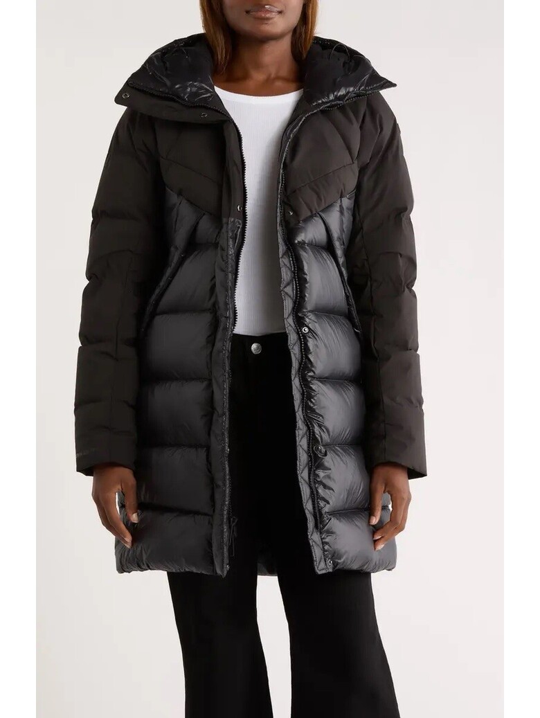 New Women's Helly Hansen Bliss Down Parka Black $425 Size M